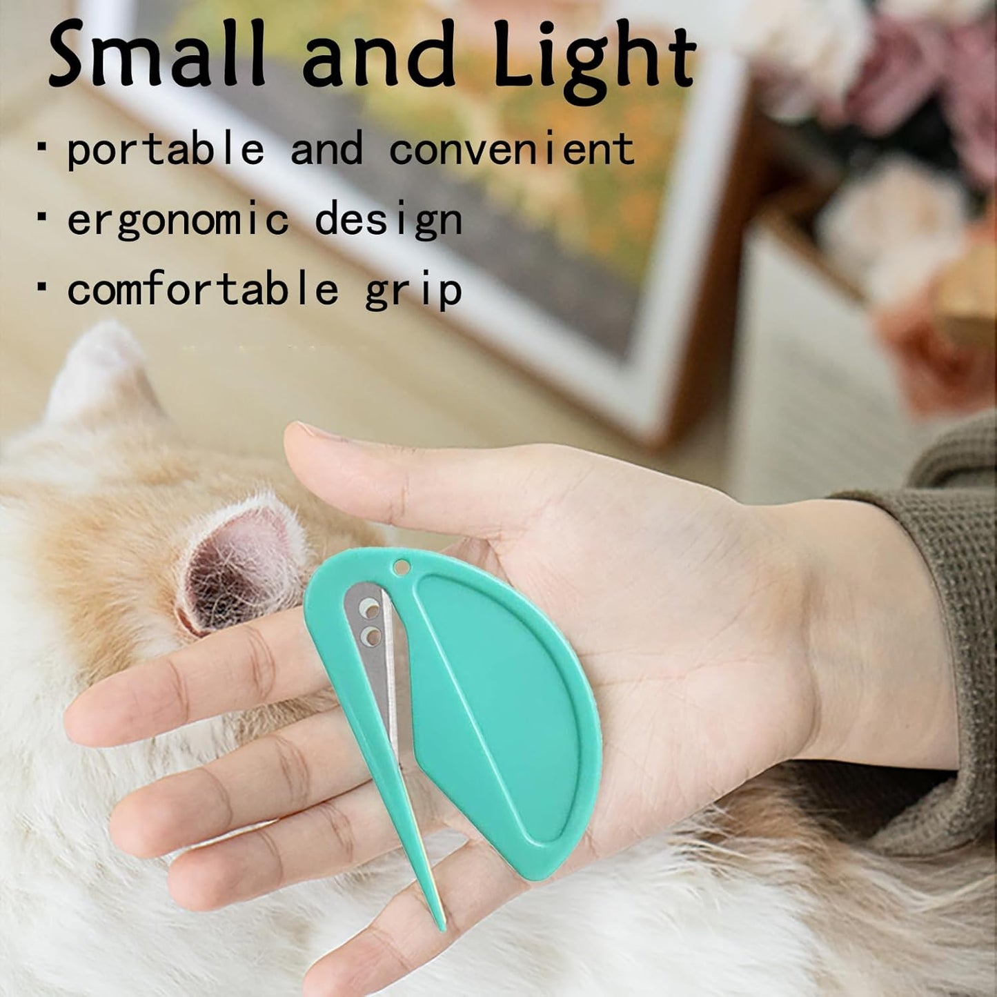 5pcs Grooming Combs – Tangle Remover for Cats & Dogs